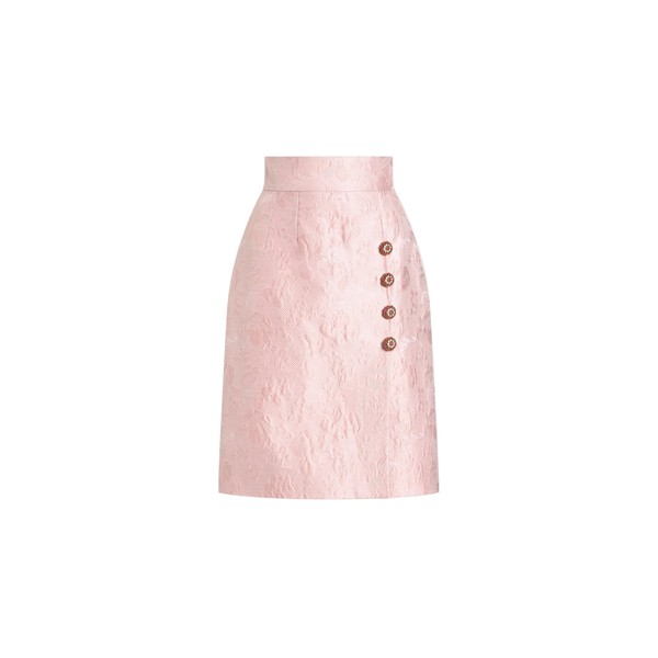 Dolce & Gabbana Floral jacquard skirt
