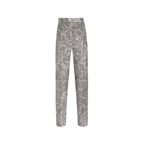 Dolce & Gabbana Floral jacquard trousers