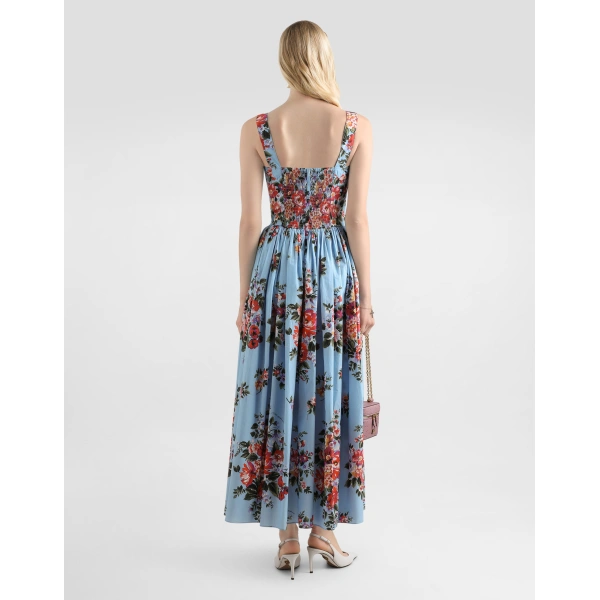 Dolce & Gabbana Flower bouquet-print dress, view 3