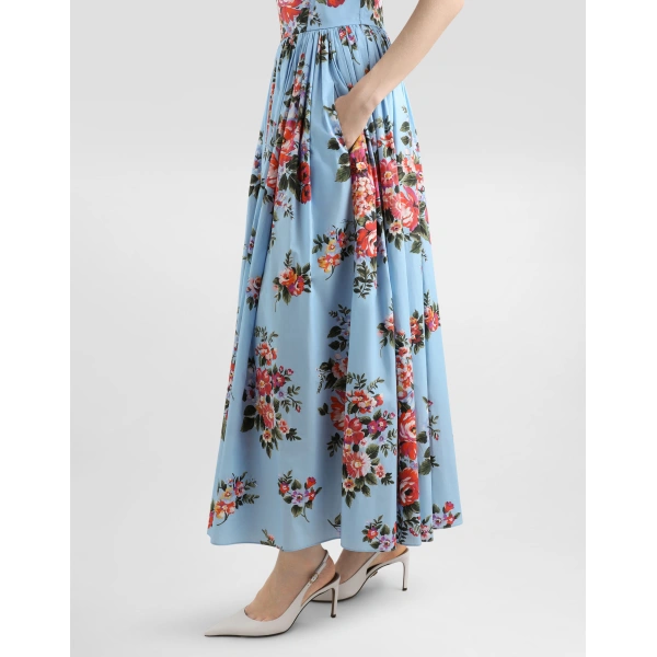 Dolce & Gabbana Flower bouquet-print dress, view 4