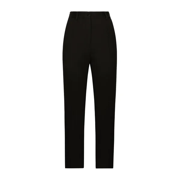 Dolce & Gabbana High-waisted wool gabardine cigarette pants
