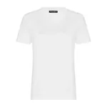 Dolce & Gabbana Jersey T-shirt with flocked Dolce&Gabbana detail Top