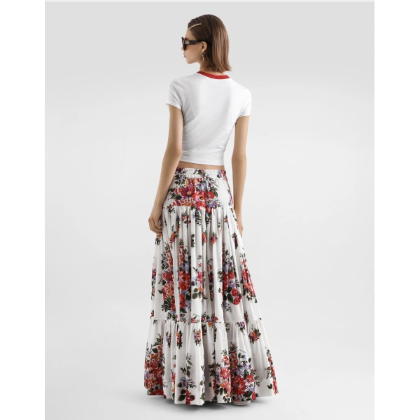 Dolce & Gabbana Jersey t-shirt with print Top, view 3