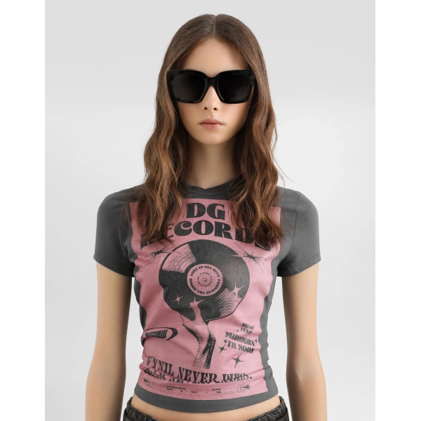 Dolce & Gabbana Jersey t-shirt with print Top, view 4