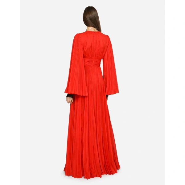 Dolce & Gabbana Long chiffon dress, view 4