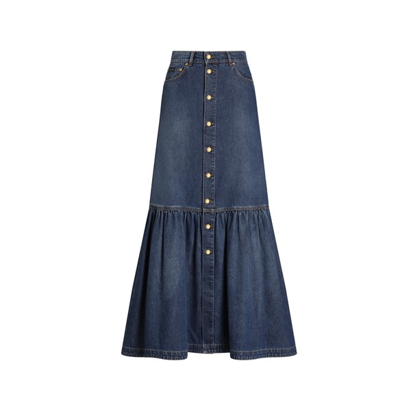 Dolce & Gabbana Long denim skirt