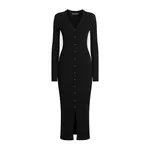 Dolce & Gabbana Long ribbed wool cardigan
