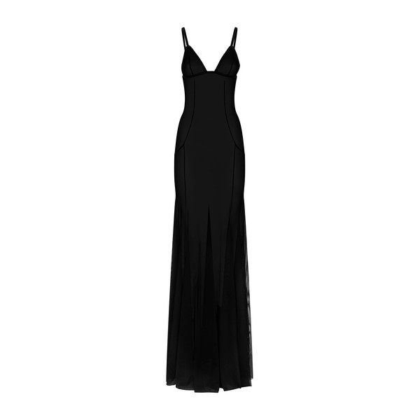 Dolce & Gabbana Long tulle slip dress
