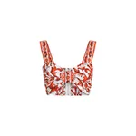 Dolce & Gabbana Majolica-print poplin bustier top