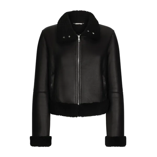 Dolce & Gabbana Merino shearling jacket