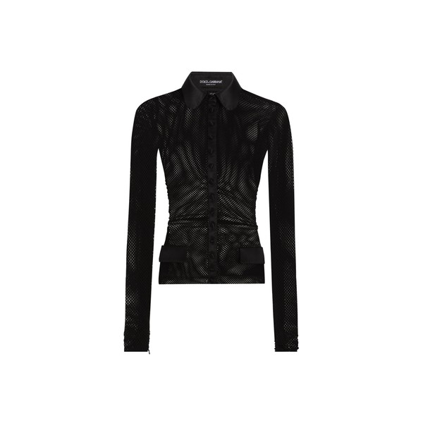 Dolce & Gabbana Mesh shirt jacket