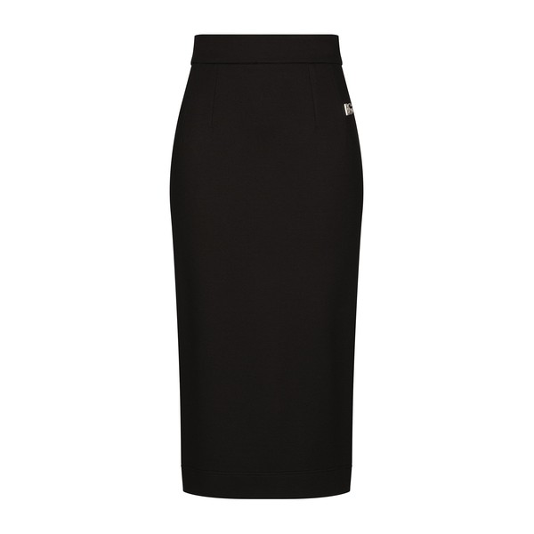 Dolce & Gabbana Milano rib midi skirt