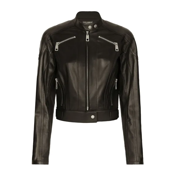 Dolce & Gabbana Nappa leather biker jacket