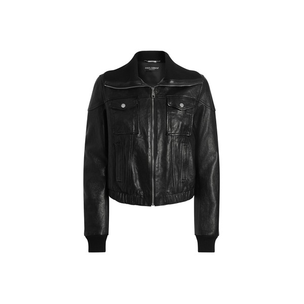 Dolce & Gabbana Nappa leather jacket