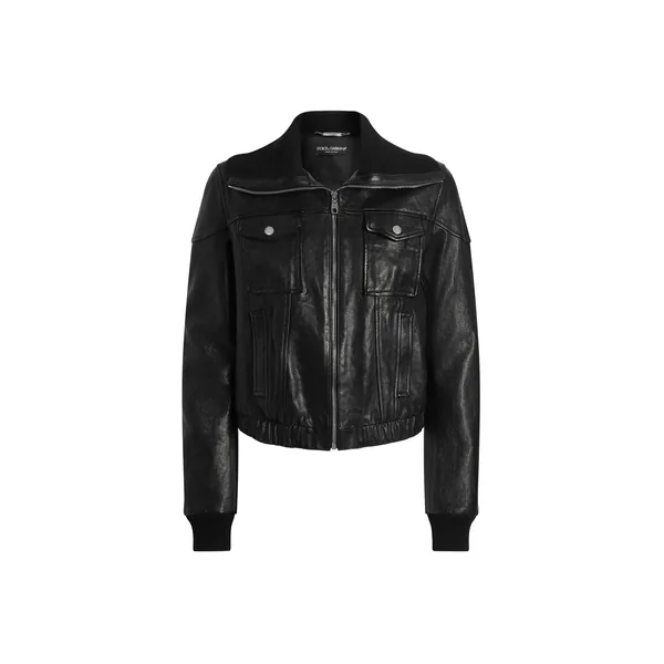 Dolce & Gabbana Nappa leather jacket