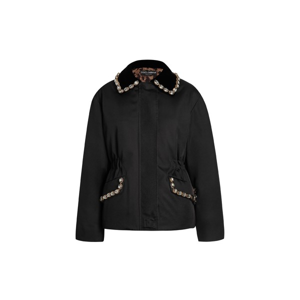 Dolce & Gabbana Nylon jacket with embossed logo