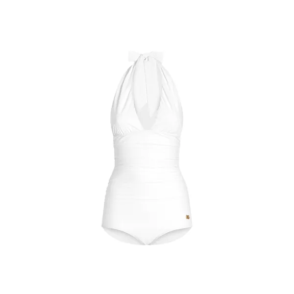 Dolce & Gabbana One-piece swimsuit with plunging neckline