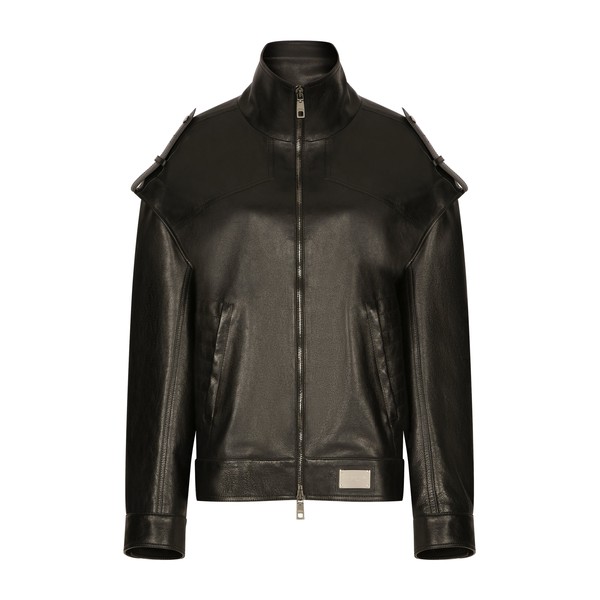 Dolce & Gabbana Oversize bullskin jacket