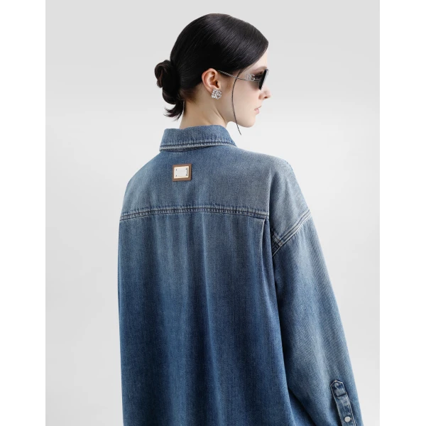 Dolce & Gabbana Oversize denim shirt, view 6