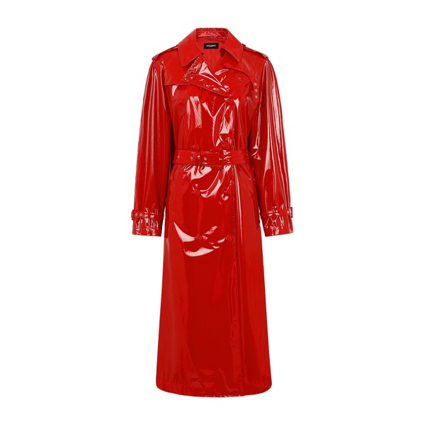 Dolce & Gabbana Patent leather trench coat
