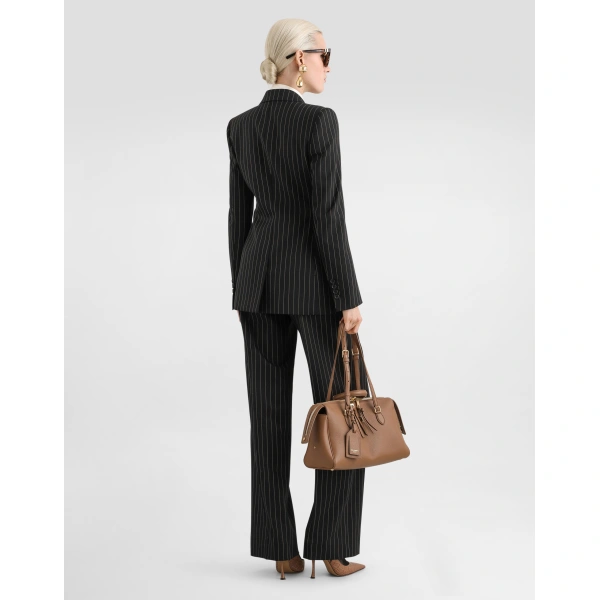 Dolce & Gabbana Pinstripe wool trousers, view 3