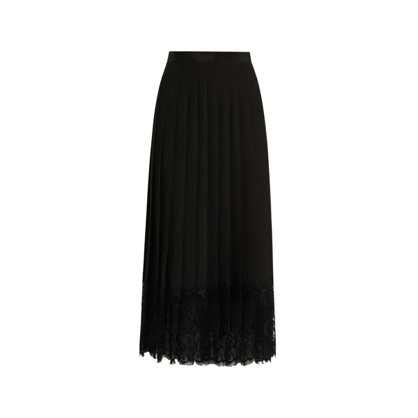 Dolce & Gabbana Pleated chiffon skirt