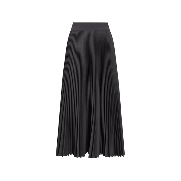 Dolce & Gabbana Pleated woolen calf-length circle skirt