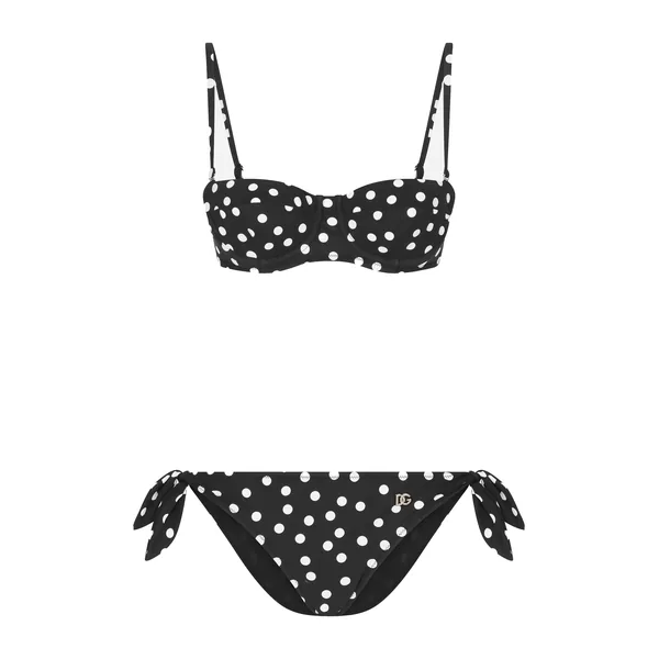 Dolce & Gabbana Polka-dot balconette bikini