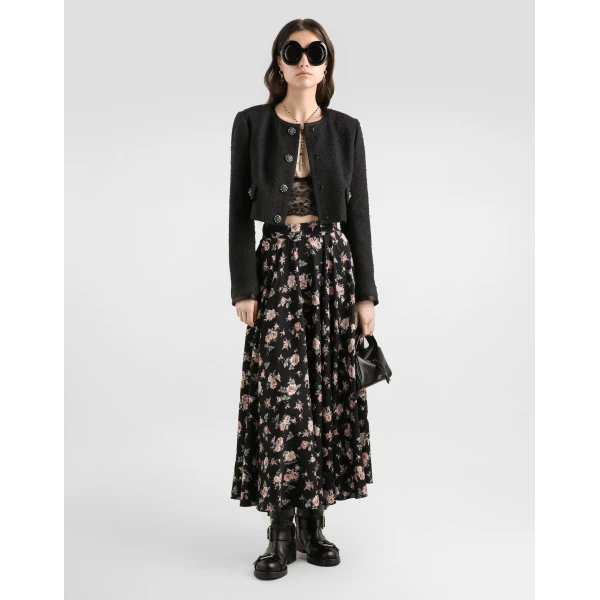 Dolce & Gabbana Rachel basketweave jacket, view 2
