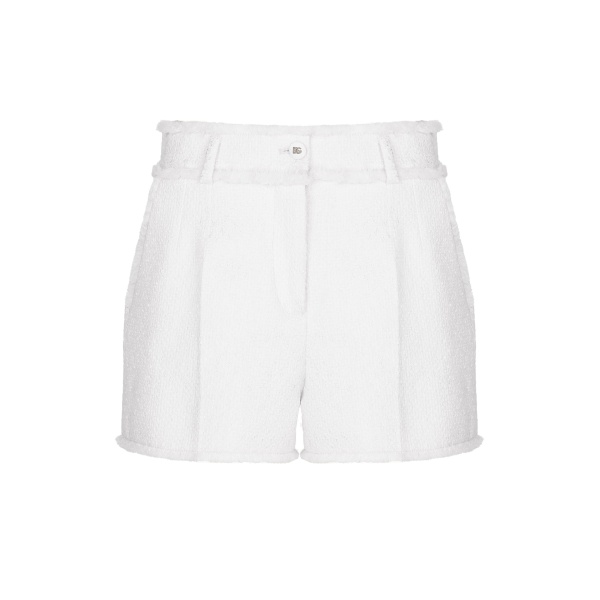 Dolce & Gabbana Raschel tweed shorts