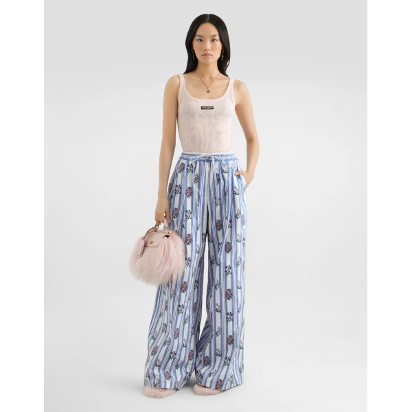 Dolce & Gabbana Ribbed tank top, view 2