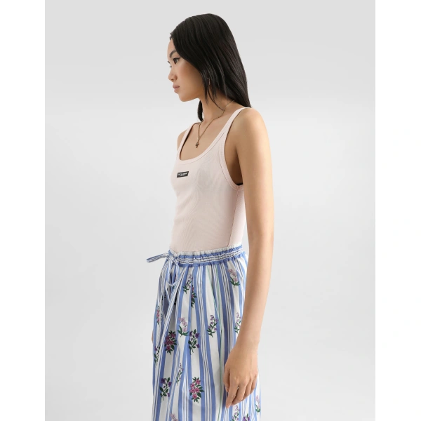 Dolce & Gabbana Ribbed tank top, view 5