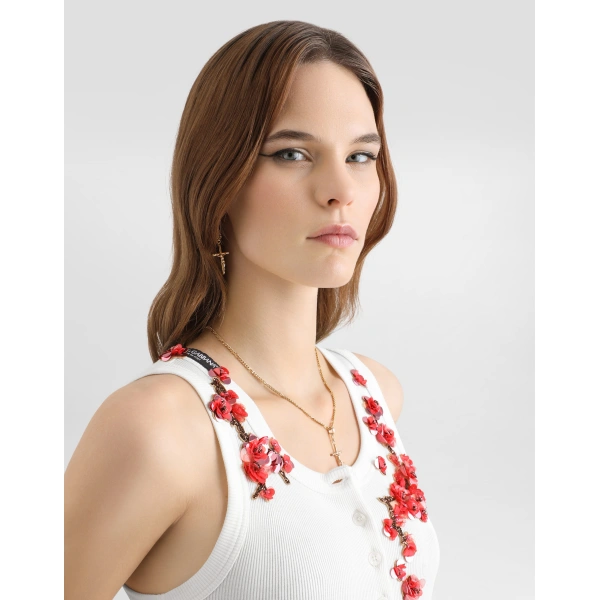 Dolce & Gabbana Ribbed tank top, view 5