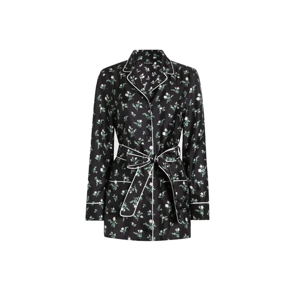Dolce & Gabbana Roses and lilies of the valley-print twill shirt