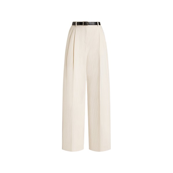 Dolce & Gabbana Rustic cotton and linen canvas trousers