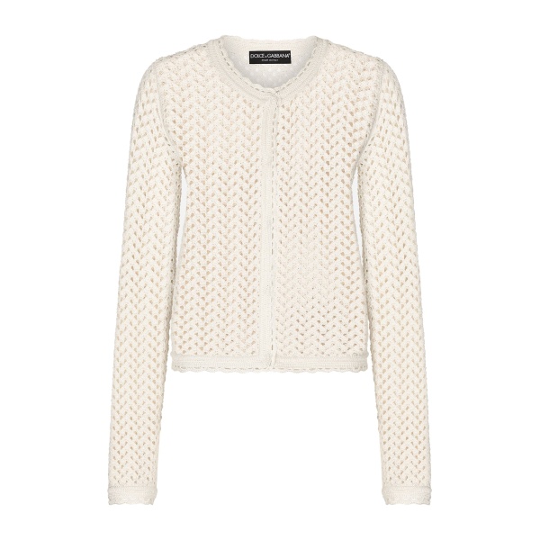 Dolce & Gabbana Short crochet jacket