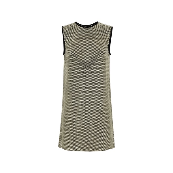Dolce & Gabbana Short crystal mesh dress