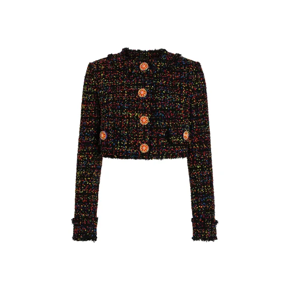 Short tweed jacket
