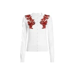 Dolce & Gabbana Silk cardigan with embroidery