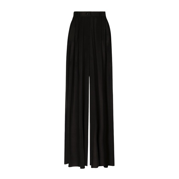 Dolce & Gabbana Silk chiffon wide-leg pants