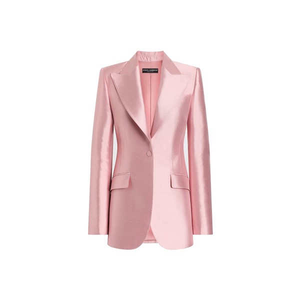 Dolce & Gabbana Silk shantung single-breasted jacket