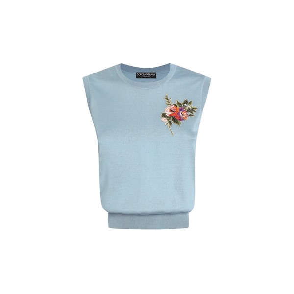 Dolce & Gabbana Silk tank top