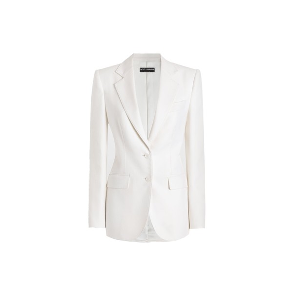 Dolce & Gabbana Single-breasted cashmere jacket