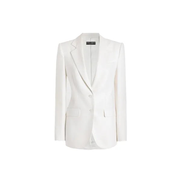 Dolce & Gabbana Single-breasted cashmere jacket