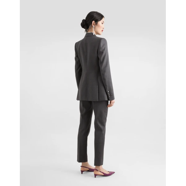 Dolce & Gabbana Single-breasted woolen Turlington blazer, view 3