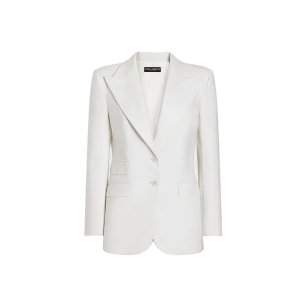 Dolce & Gabbana Single-breasted woolen Turlington blazer