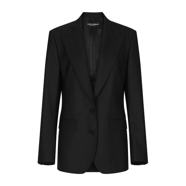 Dolce & Gabbana Single-breasted woolen jacket