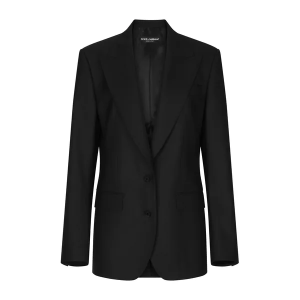 Dolce & Gabbana Single-breasted woolen jacket