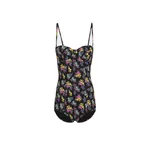 Dolce & Gabbana Small floral-print balconette one-piece swimsuit