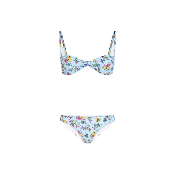 Dolce & Gabbana Small floral-print bikini
